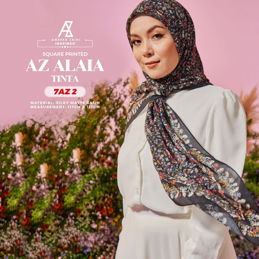 Ameera Zaini Inspired AZ Alaia Square Printed Collection