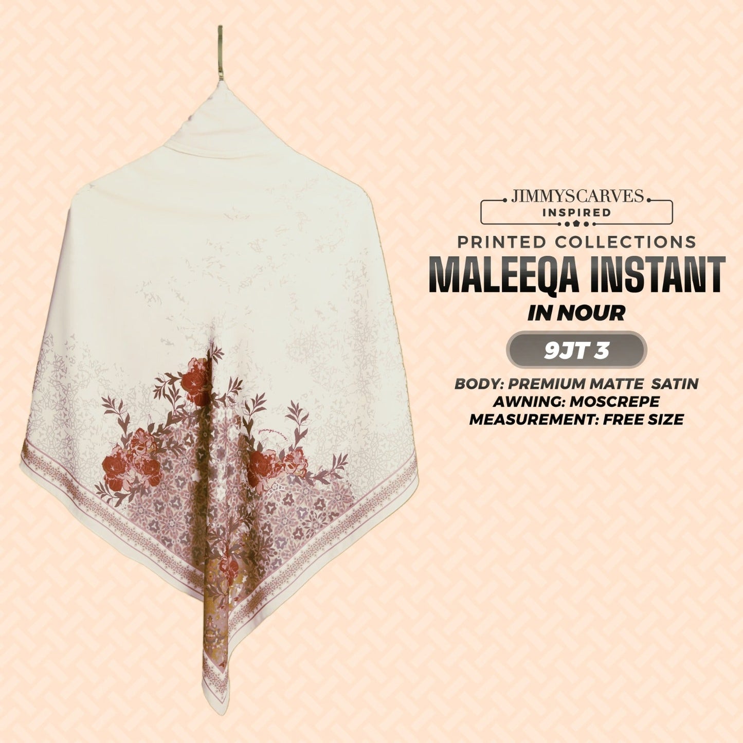Jimmy Scarves Inspired Maleeqa Instant Collection