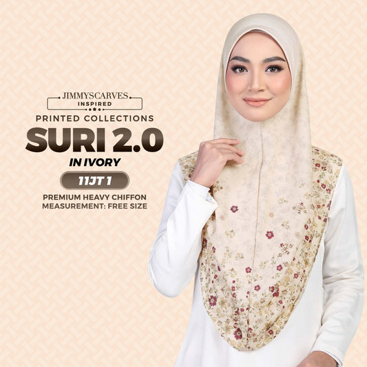 Jimmy Scarves Inspired SURI 2.0 Square Instant Printed Collection (11JT)