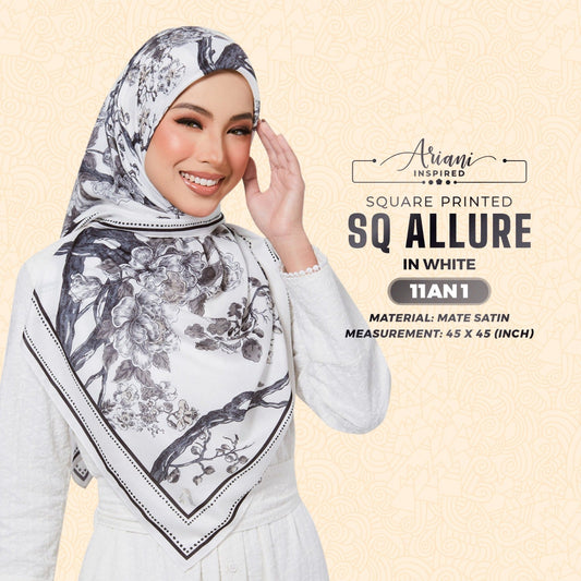 Ariani Inspired Allure Printed Square Collection (11AN)