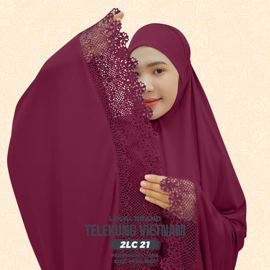 Telekung Local Brand LACE 2 Collection (2LC)