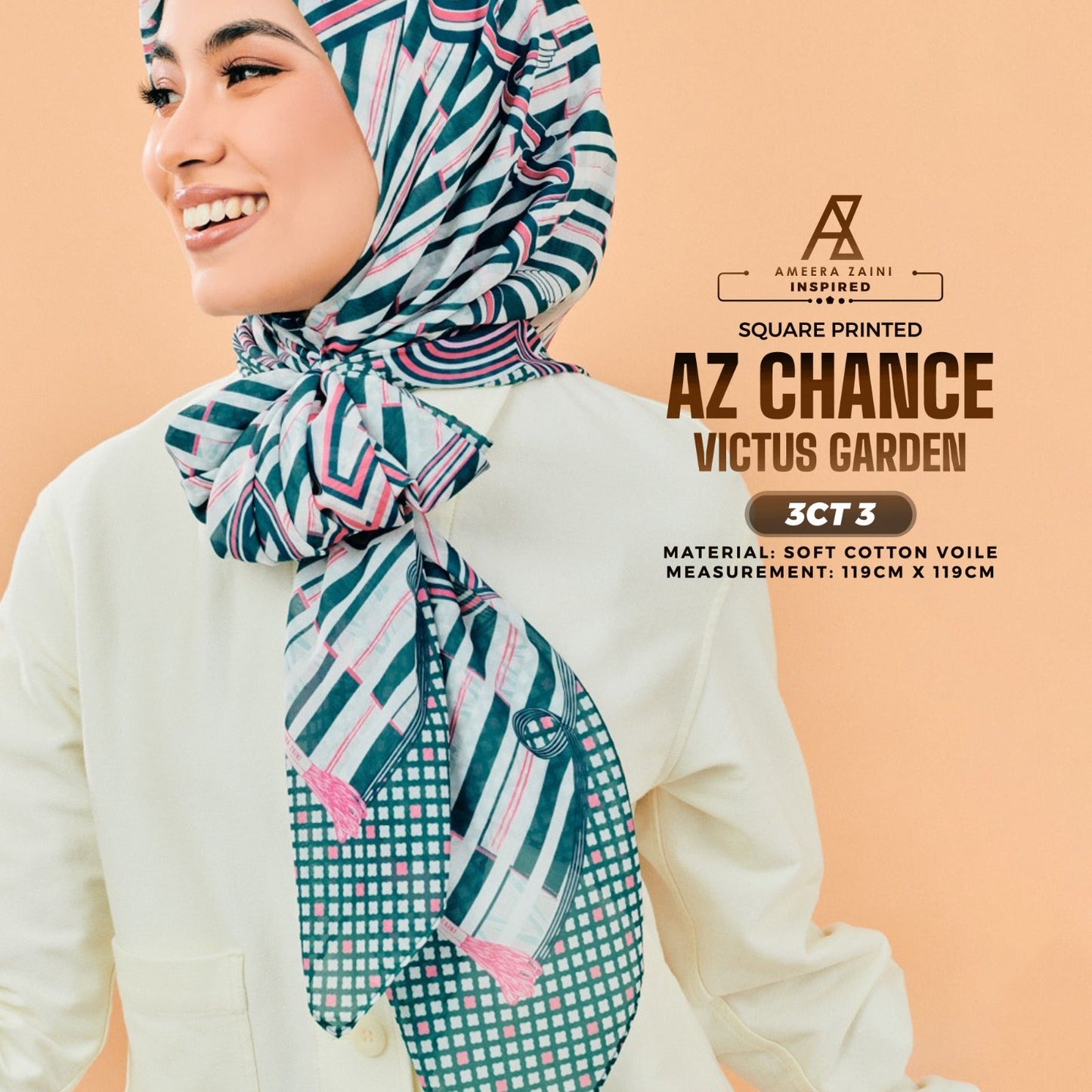 Ameera Zaini Inspired AZ CHANCE Collection (3CT)