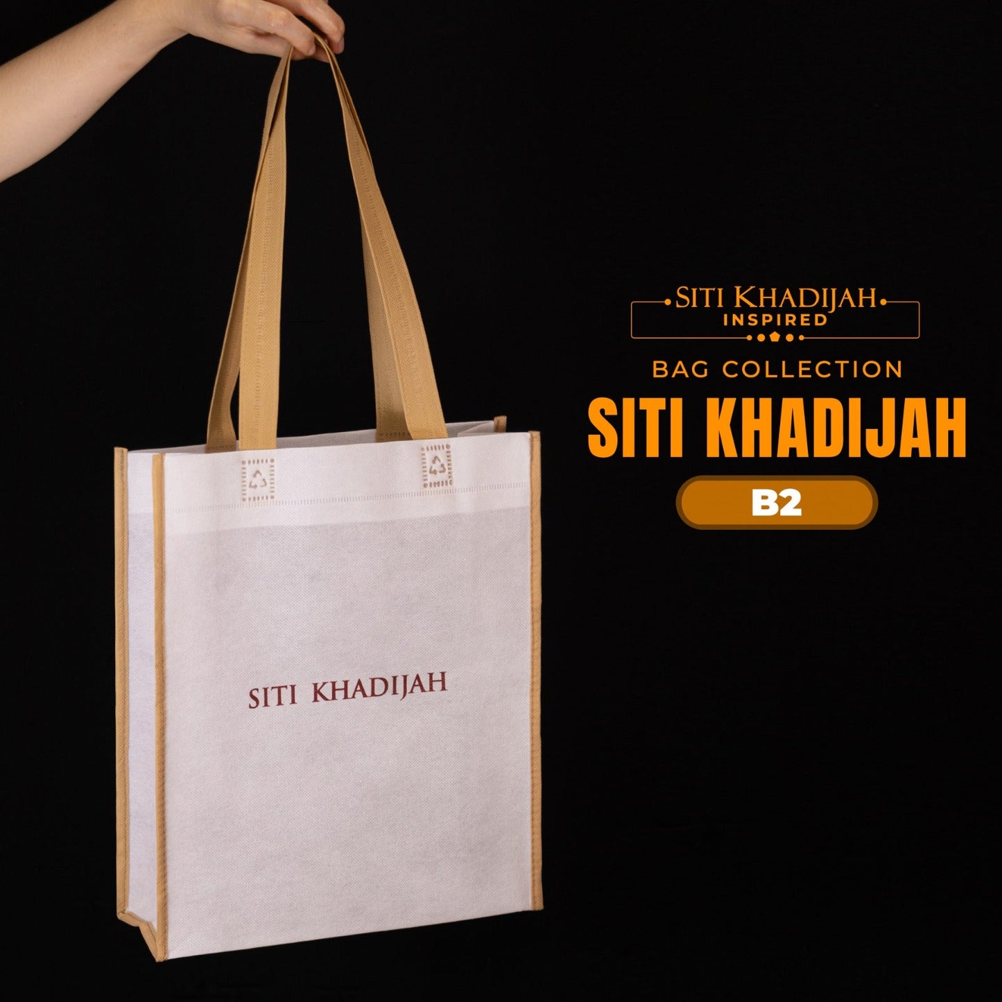 Telekung Siti Khadijah Inspired Signature Flair Shaaz - FREE Woven bag (4TU)