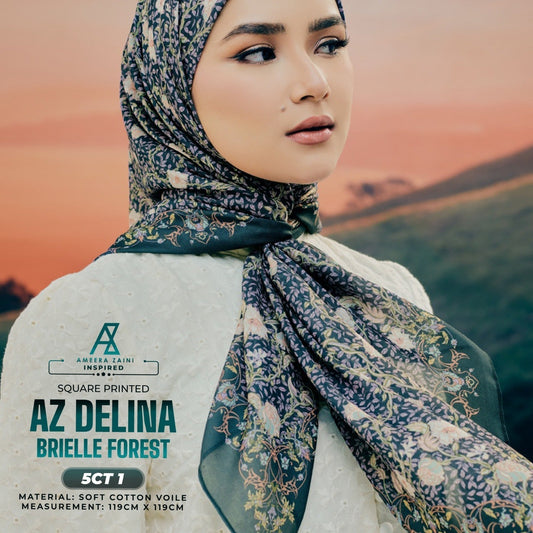 Ameera Zaini Inspired AZ DELINA Square Collection (5CT)
