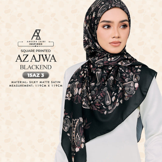 Ameera Zaini Inspired AZ AJWA Square Collection (15AZ)