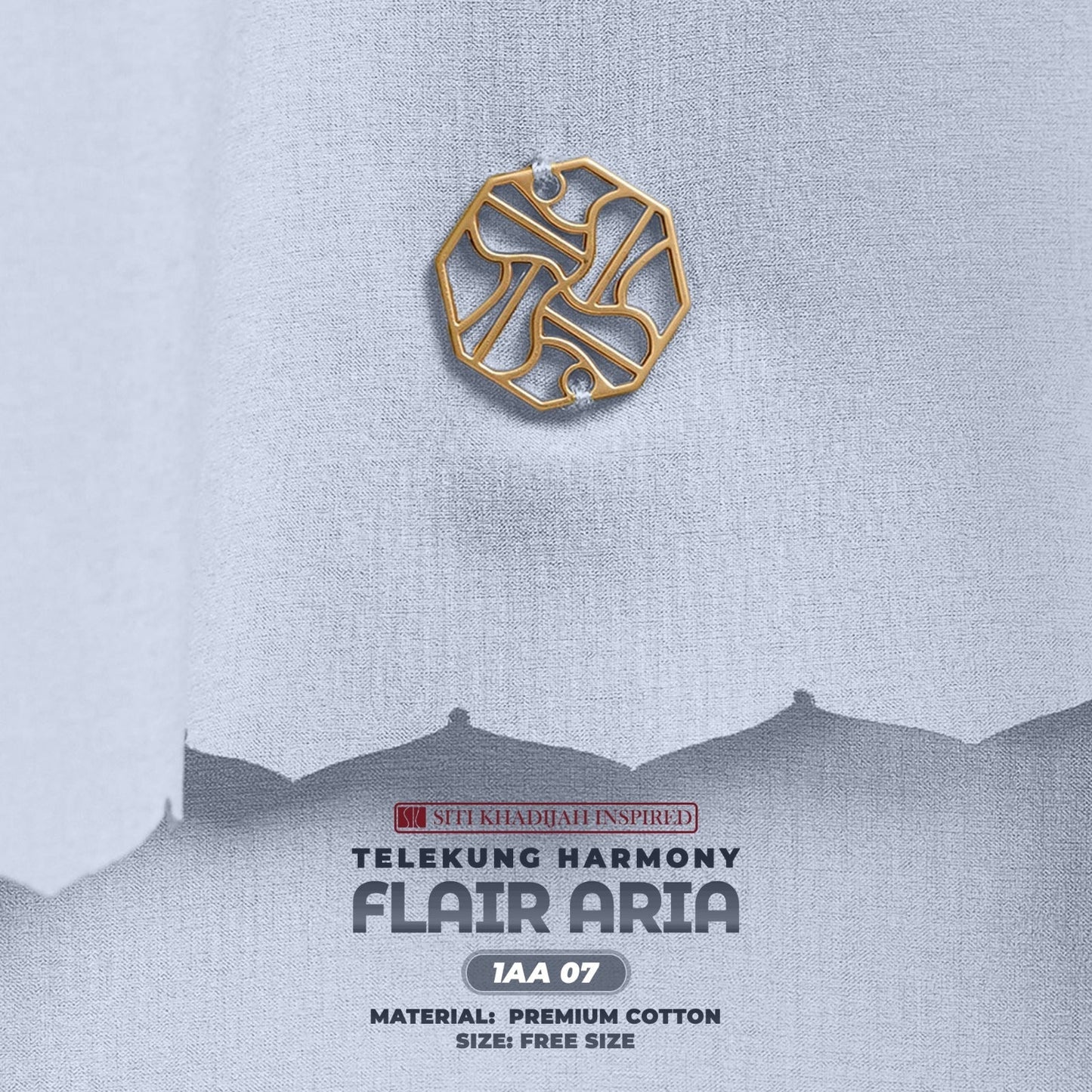 Telekung Siti Khadijah Inspired Harmoni Flair Aria Collection-Free Woven Bag (1AA)