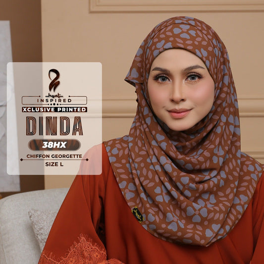 Hyat Hijab Inspired Dinda Xclusive & Instant Shawl Collection (38HX-38HM)