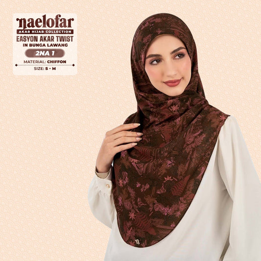 Naelofar Inspired Easyon Akar Twist Instant Collection (2NA)