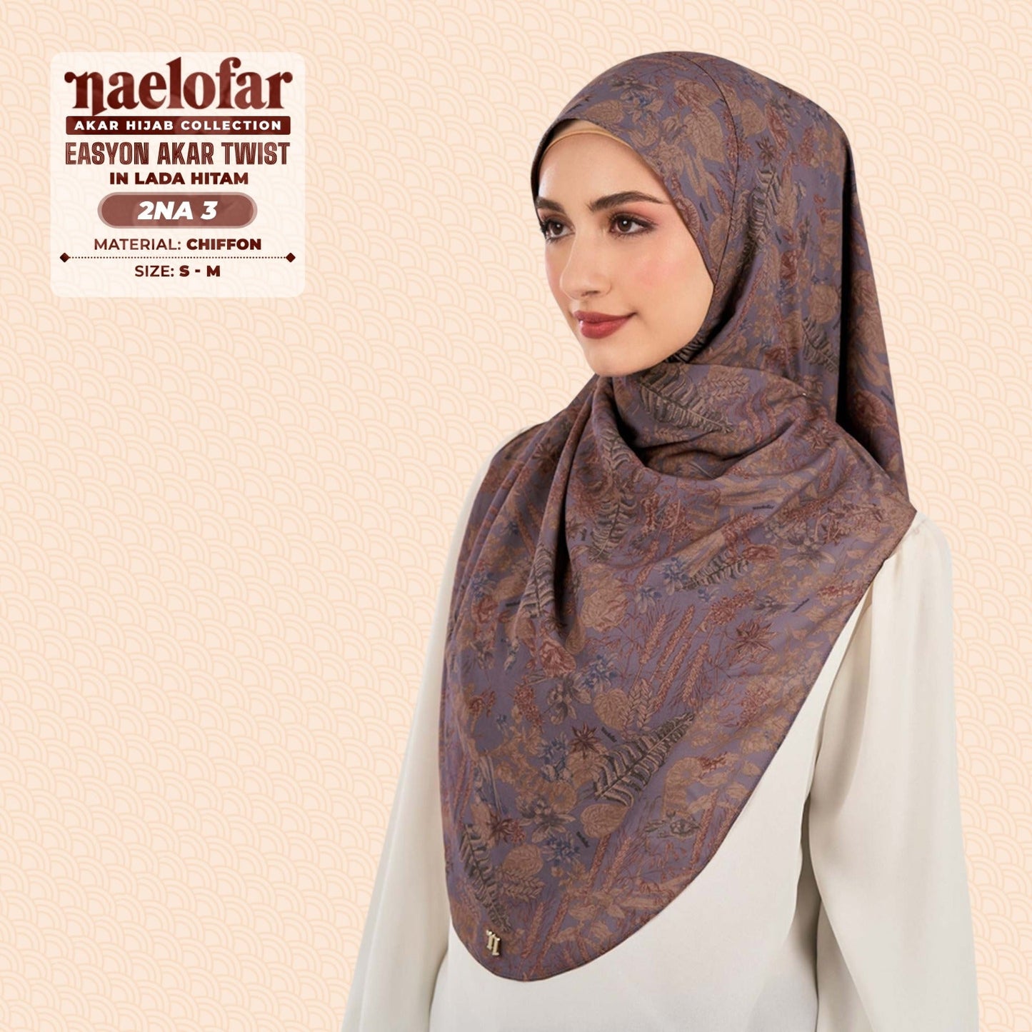 Naelofar Inspired Easyon Akar Twist Instant Collection (2NA)