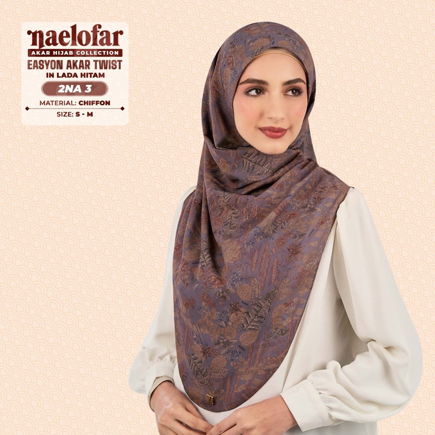 Naelofar Inspired Easyon Akar Twist Instant Collection (2NA)