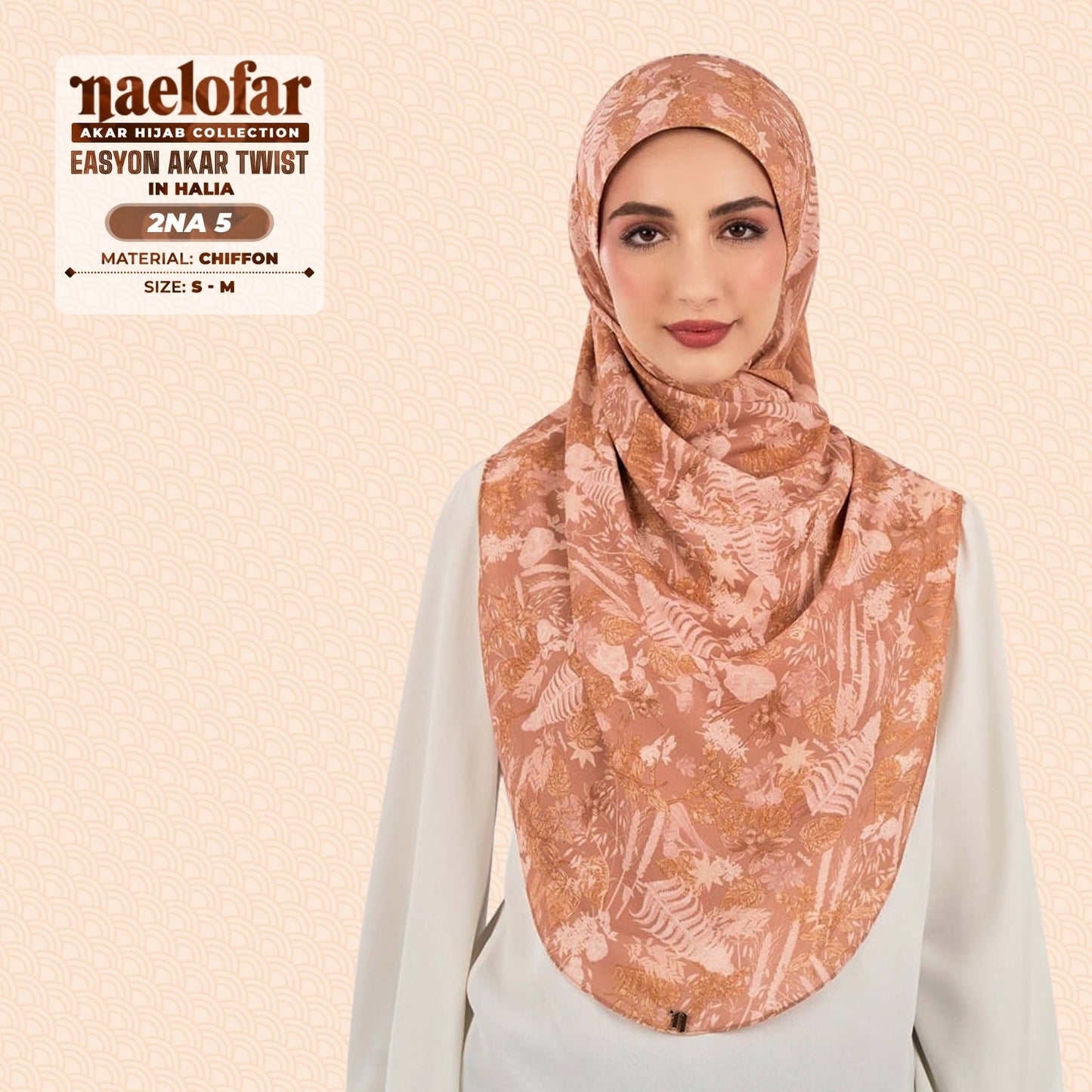 Naelofar Inspired Easyon Akar Twist Instant Collection (2NA)