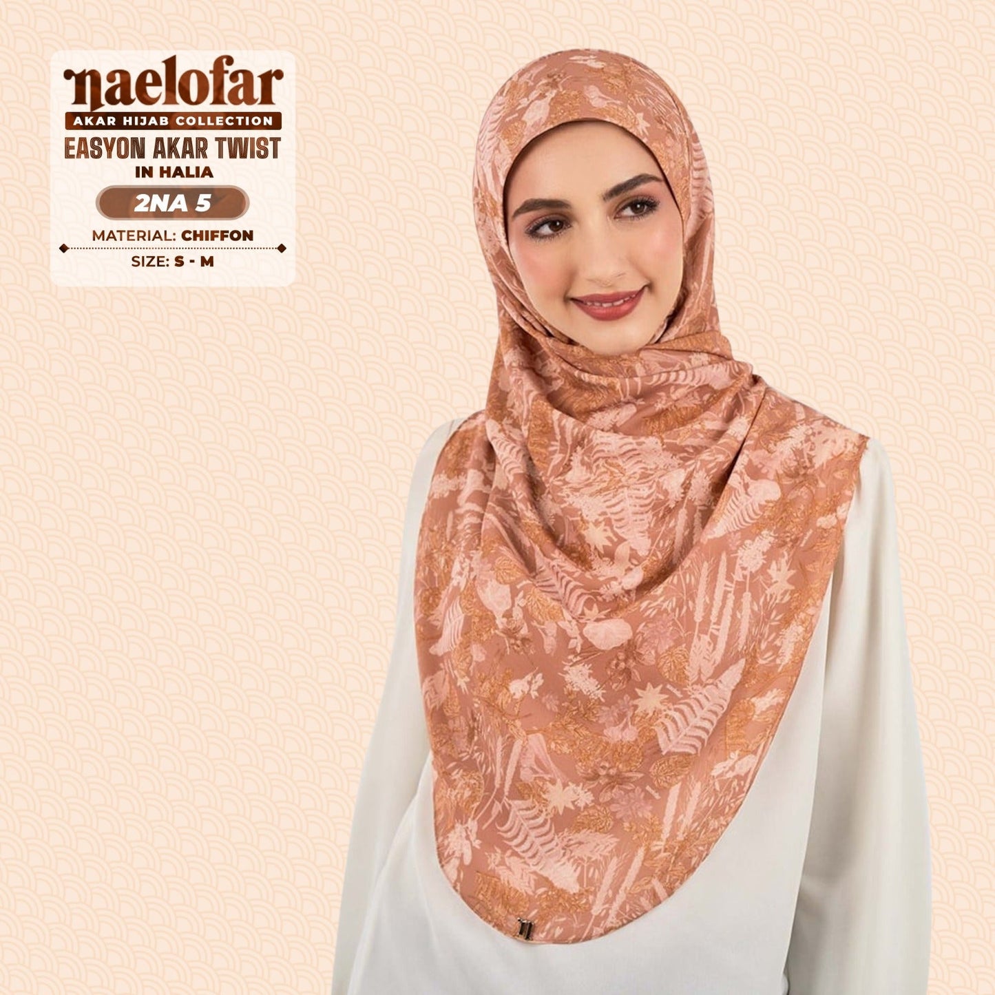 Naelofar Inspired Easyon Akar Twist Instant Collection (2NA)