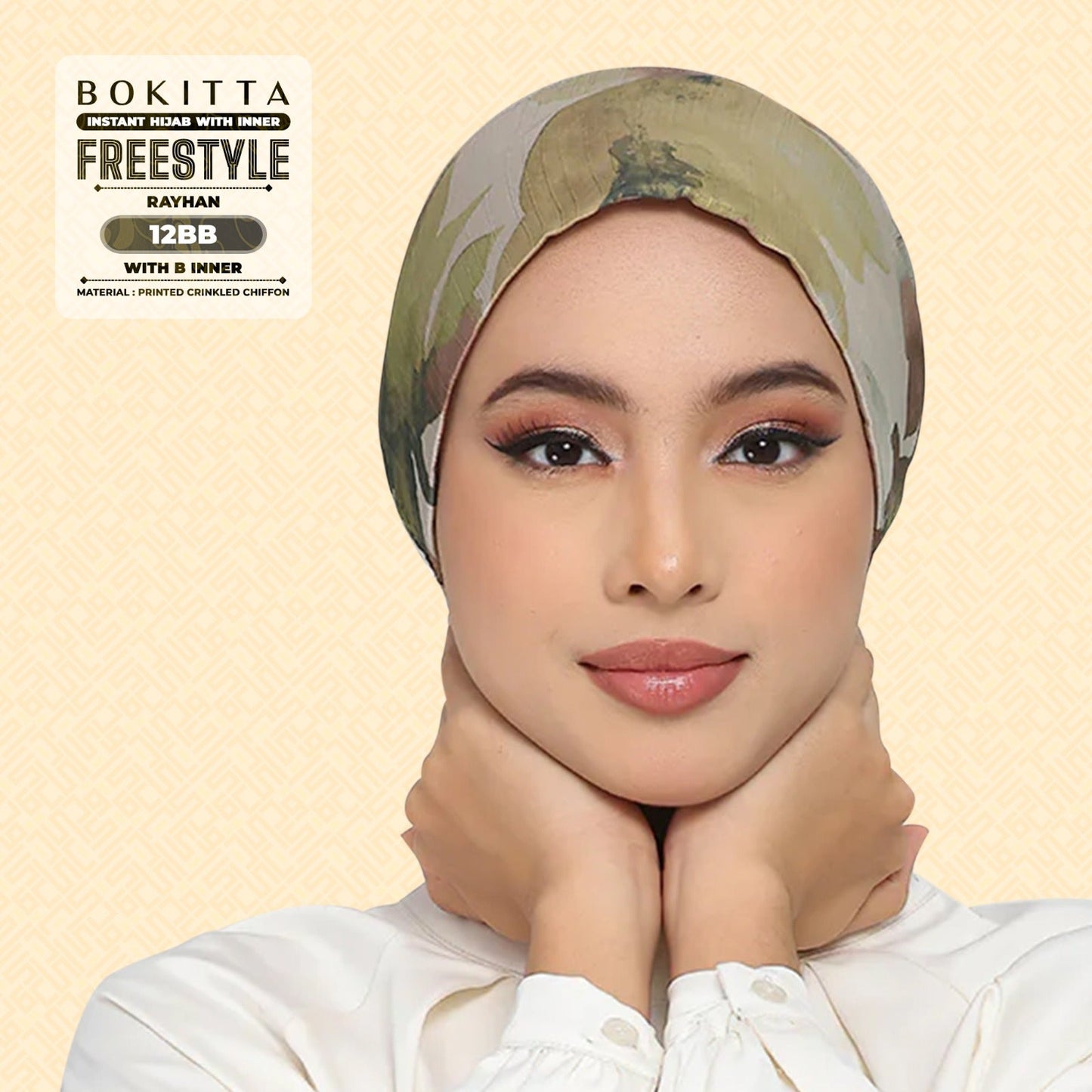 Bokitta Inspired Rayhan Collection - Free Box (12BB-12BV-12LE)