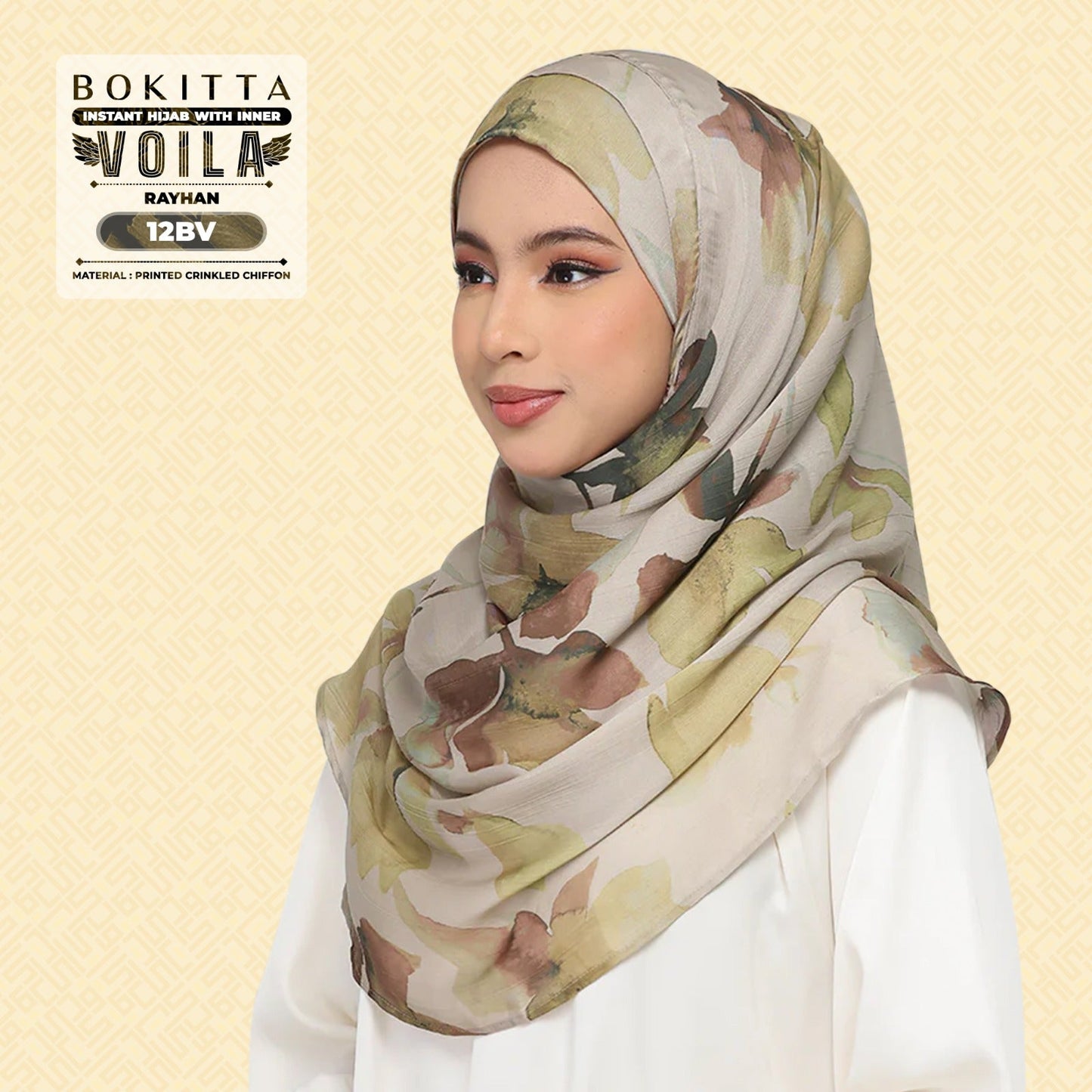 Bokitta Inspired Rayhan Collection - Free Box (12BB-12BV-12LE)