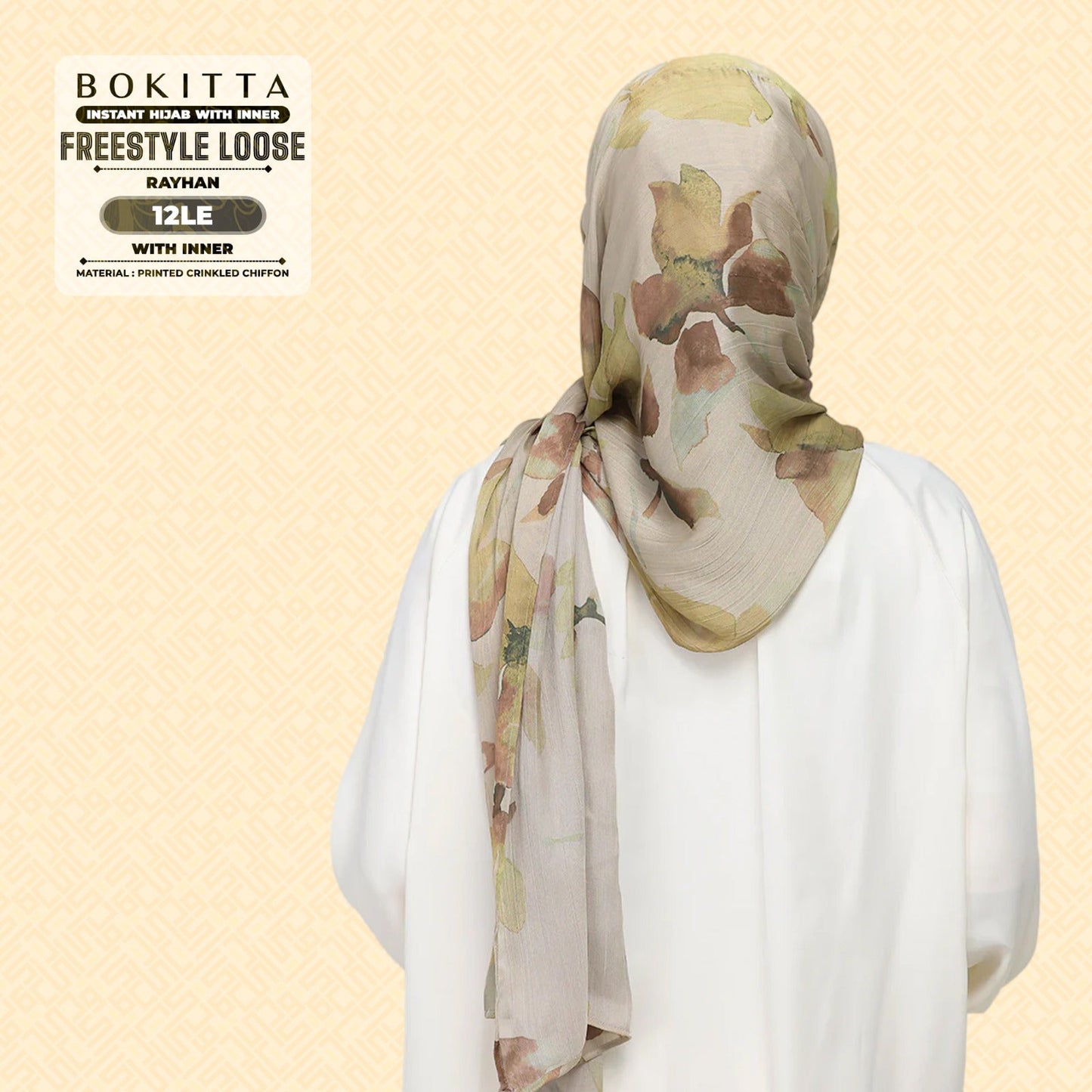Bokitta Inspired Rayhan Collection - Free Box (12BB-12BV-12LE)