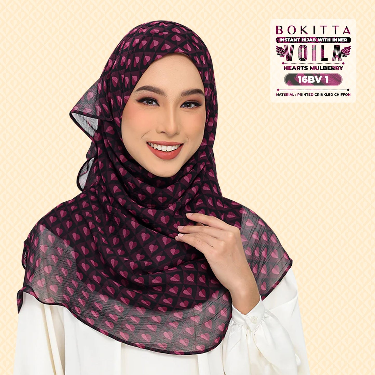 Bokitta Inspired Hearts Mulberry Collection - Free Box (16BB1)
