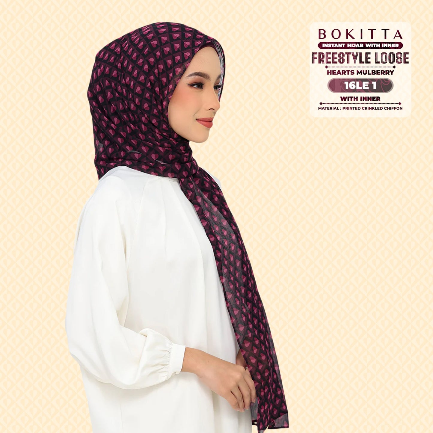Bokitta Inspired Hearts Mulberry Collection - Free Box (16BB1)