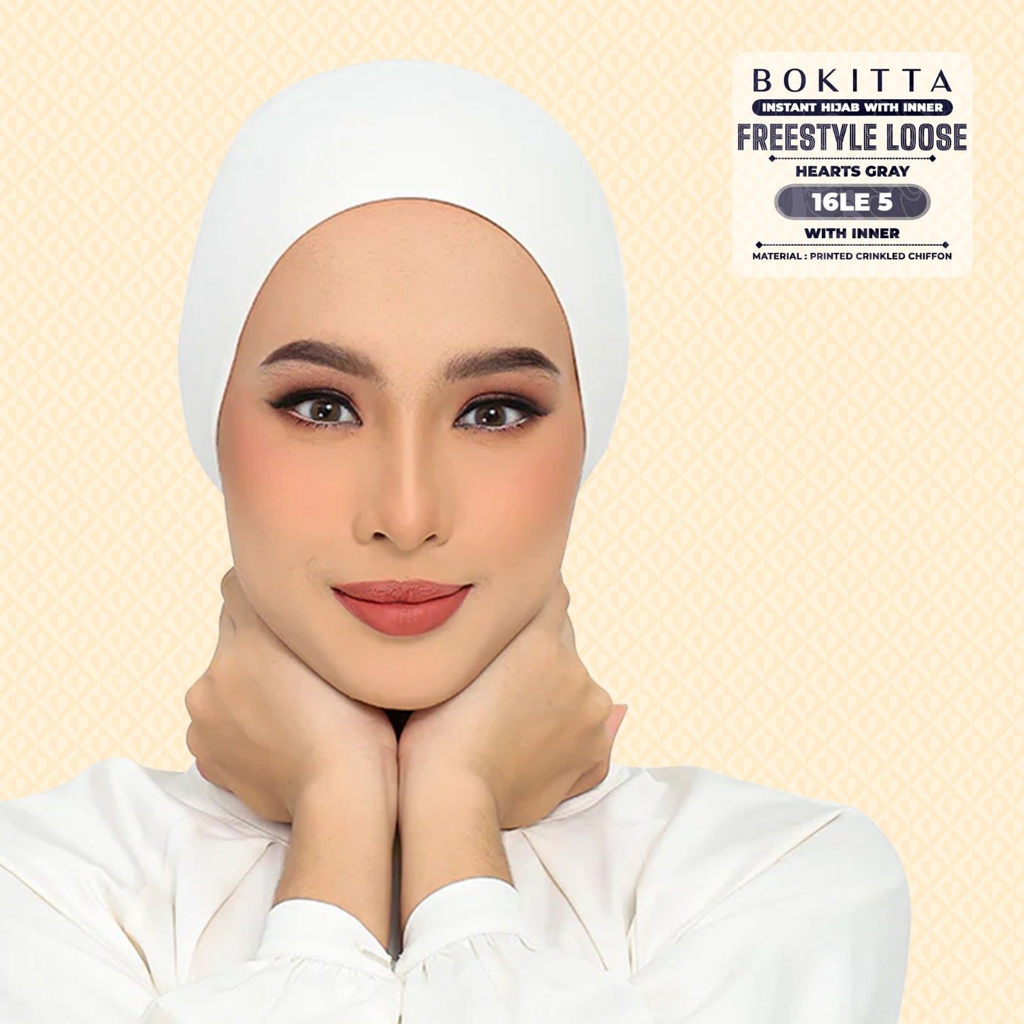 Bokitta Inspired Hearts Gray Collection - Free Box (16BB5)