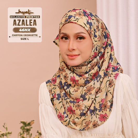 Hyat Hijab Inspired Azalea Xclusive & Instant Shawl Collection (46HX-46HM)