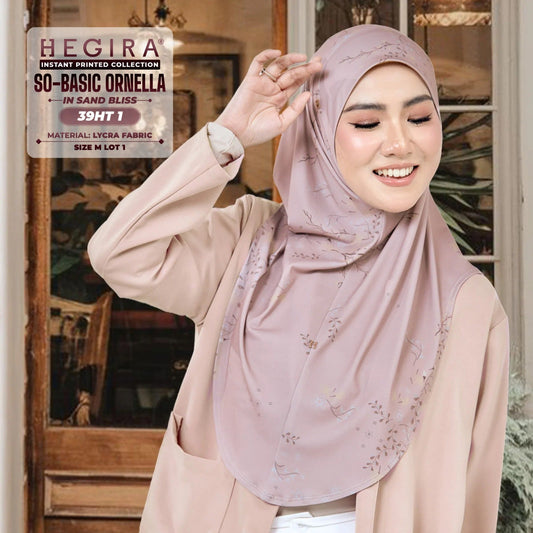 Hegira Hijab Inspired So-Basic Ornella Collection (39HT)