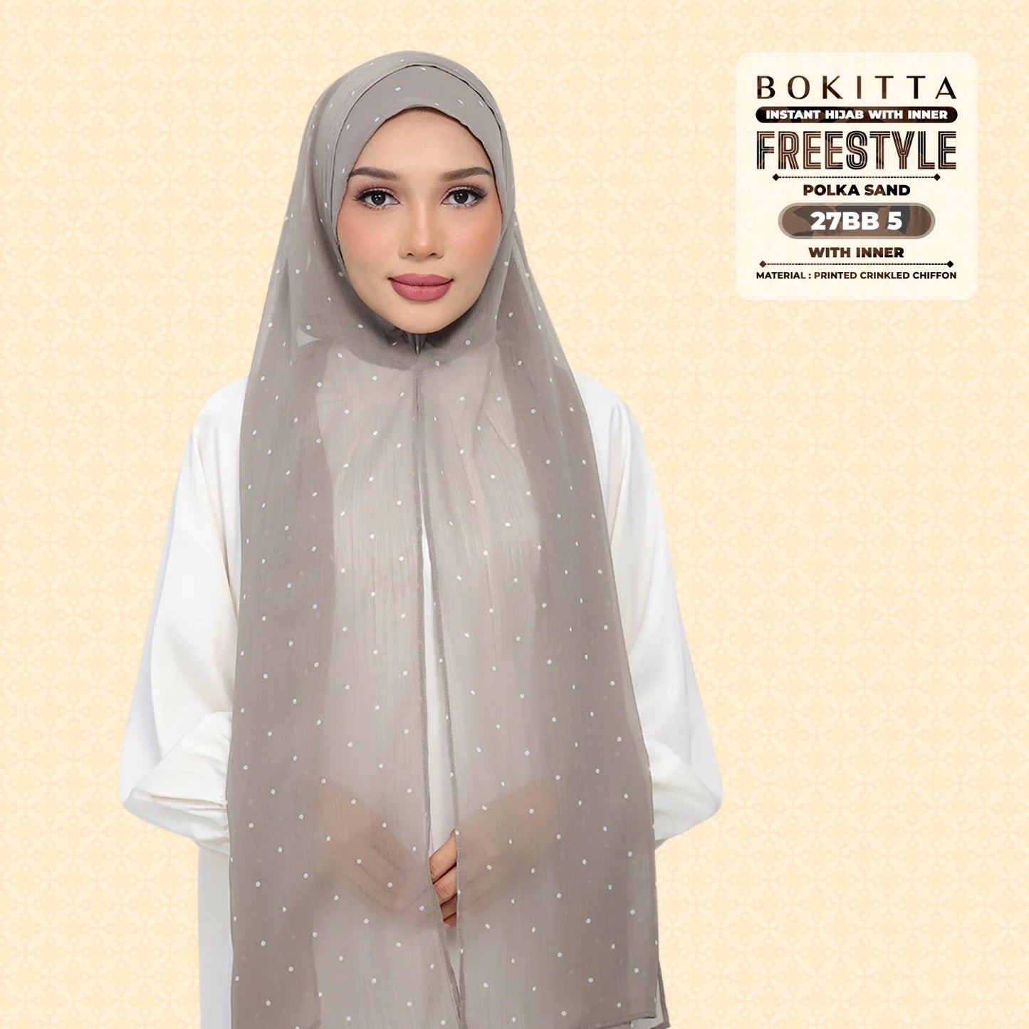 Bokitta Inspired Polka Sand Collecion - Free Box