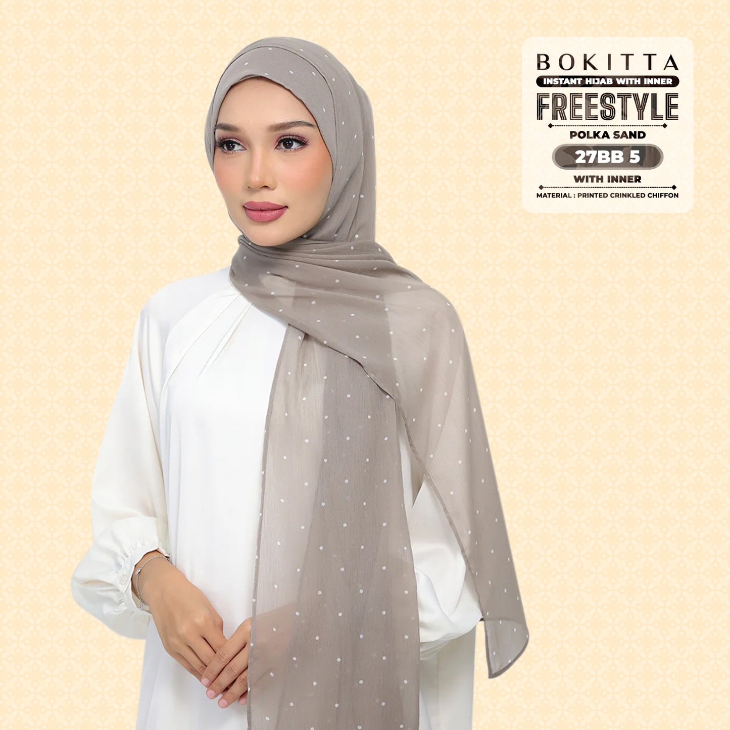 Bokitta Inspired Polka Sand Collecion - Free Box