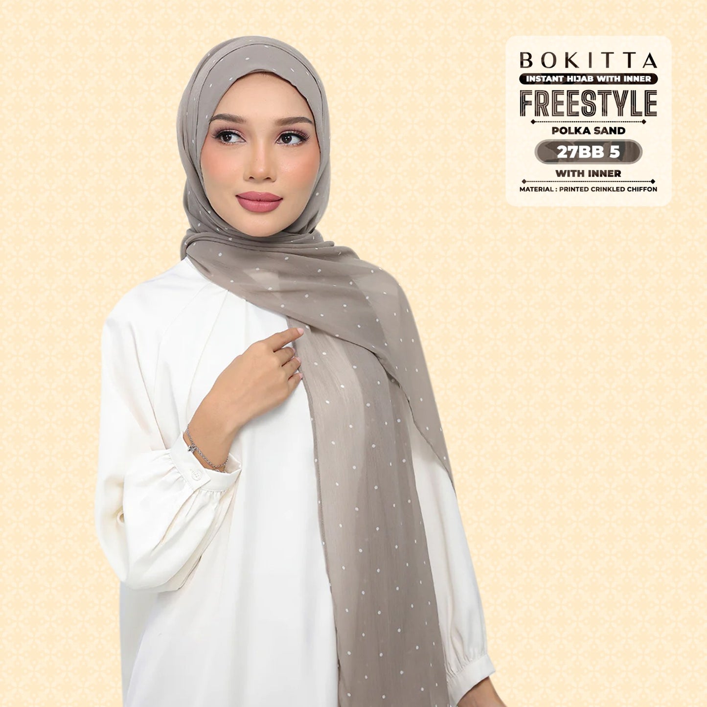 Bokitta Inspired Polka Sand Collecion - Free Box