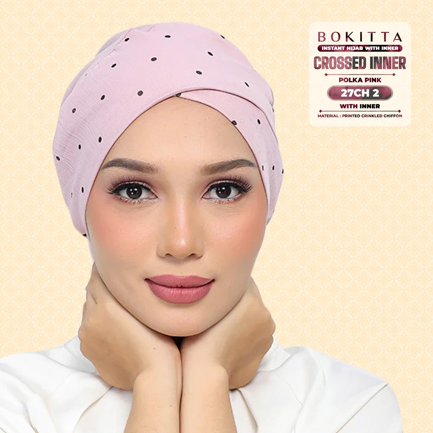 Bokitta Inspired Polka Pink Collecion - Free Box