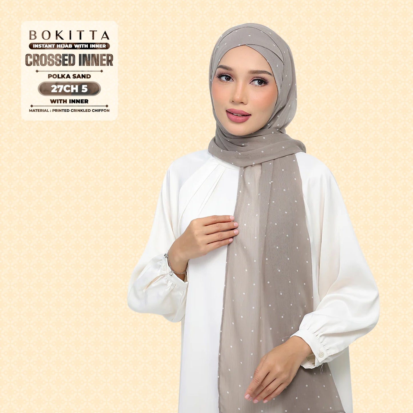Bokitta Inspired Polka Sand Collecion - Free Box