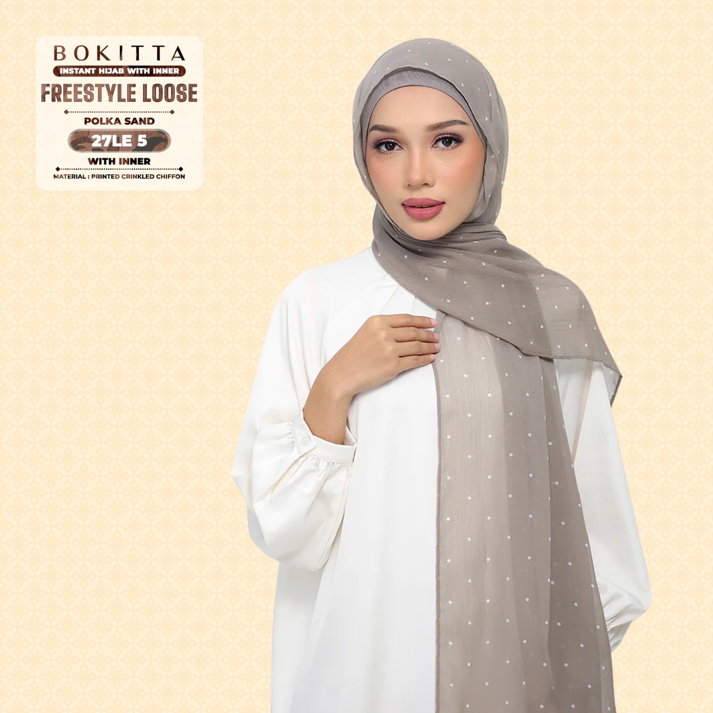 Bokitta Inspired Polka Sand Collecion - Free Box
