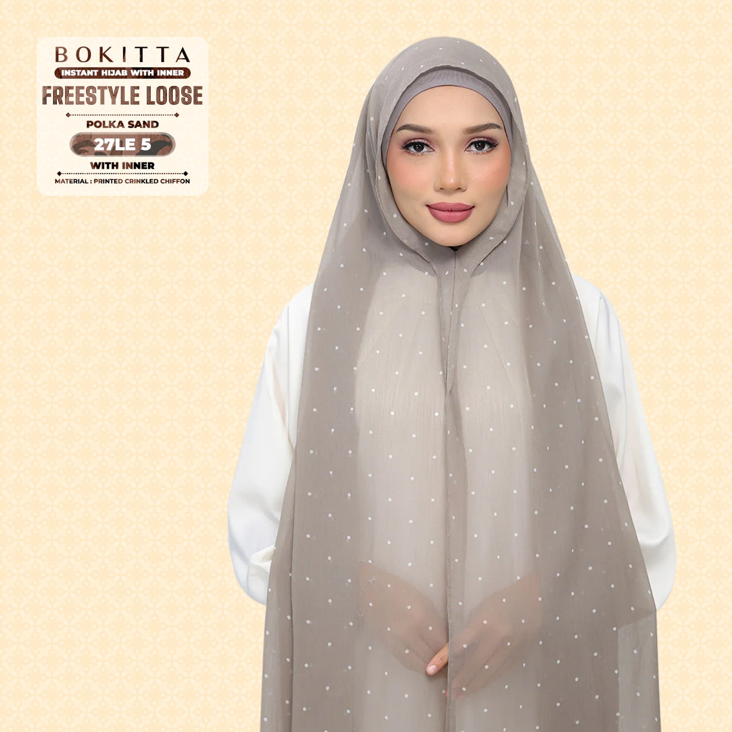 Bokitta Inspired Polka Sand Collecion - Free Box