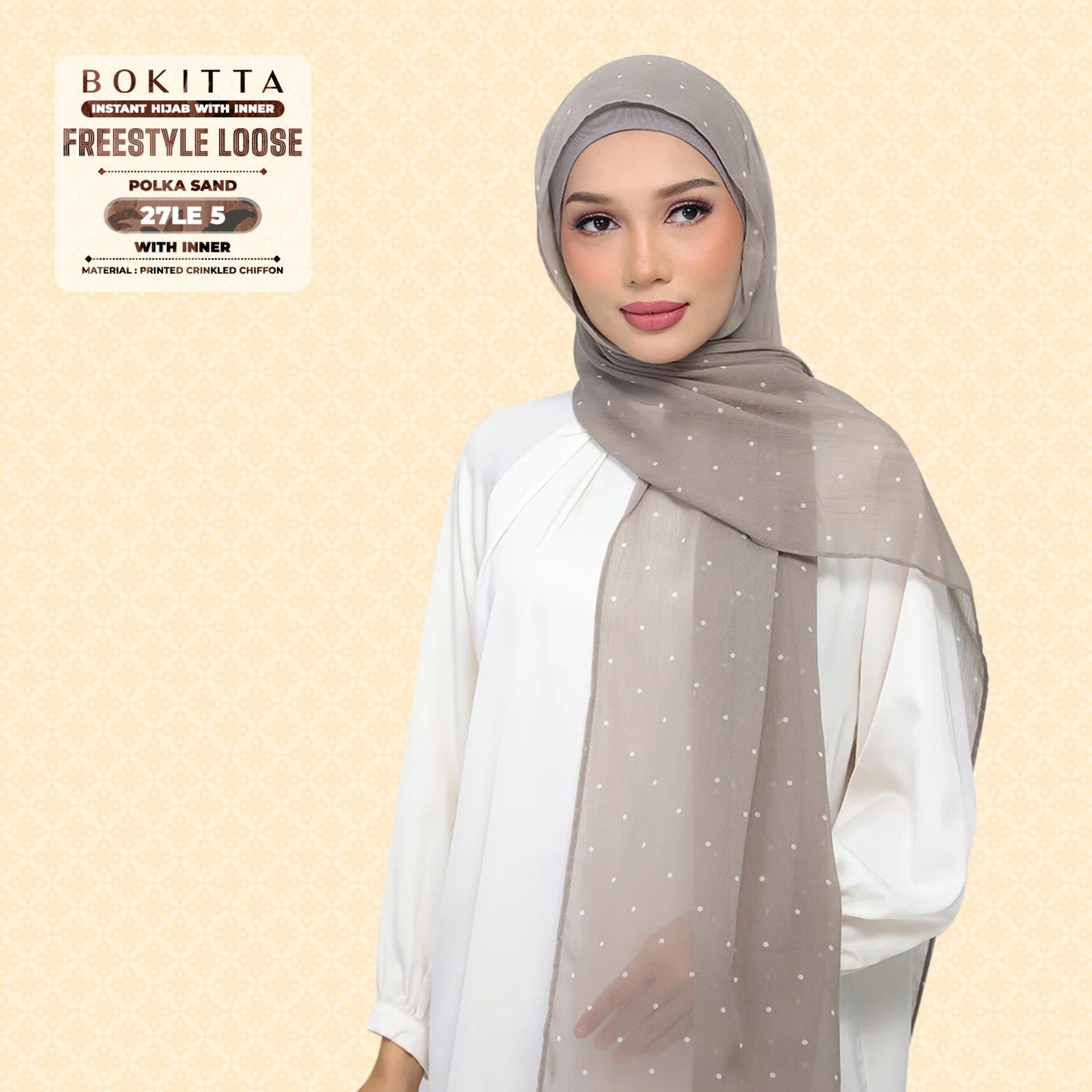 Bokitta Inspired Polka Sand Collecion - Free Box