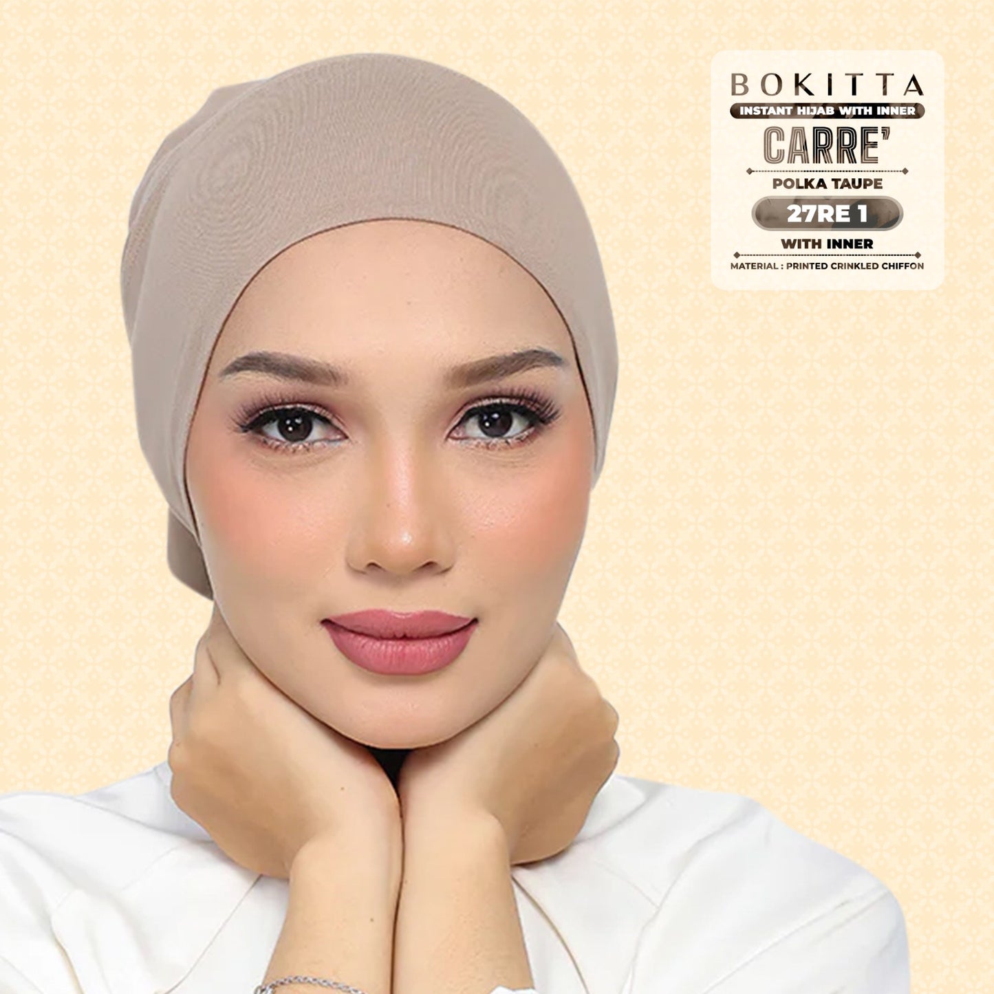 Bokitta Inspired Polka Taupe Collecion - Free Box