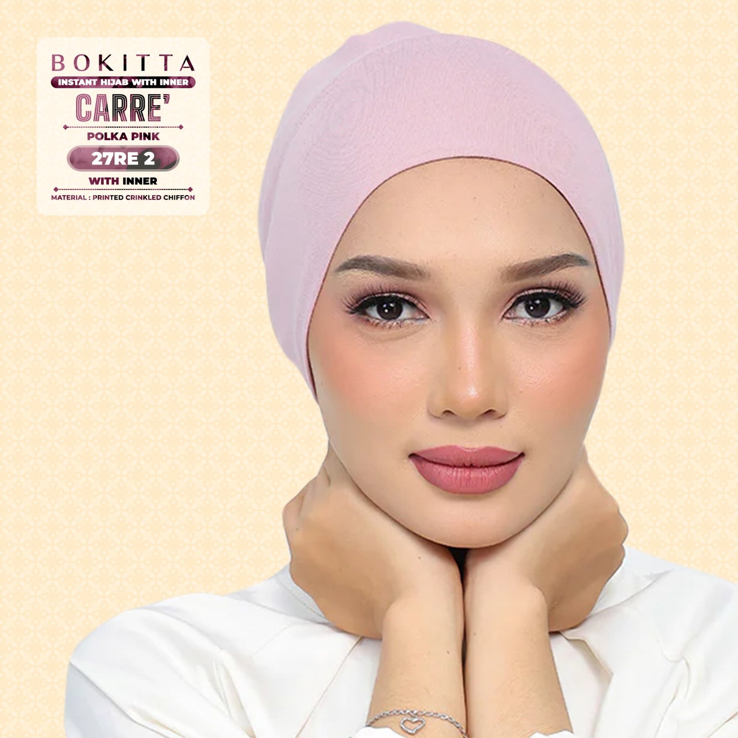 Bokitta Inspired Polka Pink Collecion - Free Box