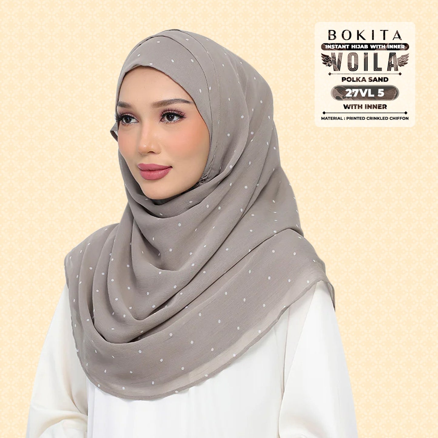 Bokitta Inspired Polka Sand Collecion - Free Box