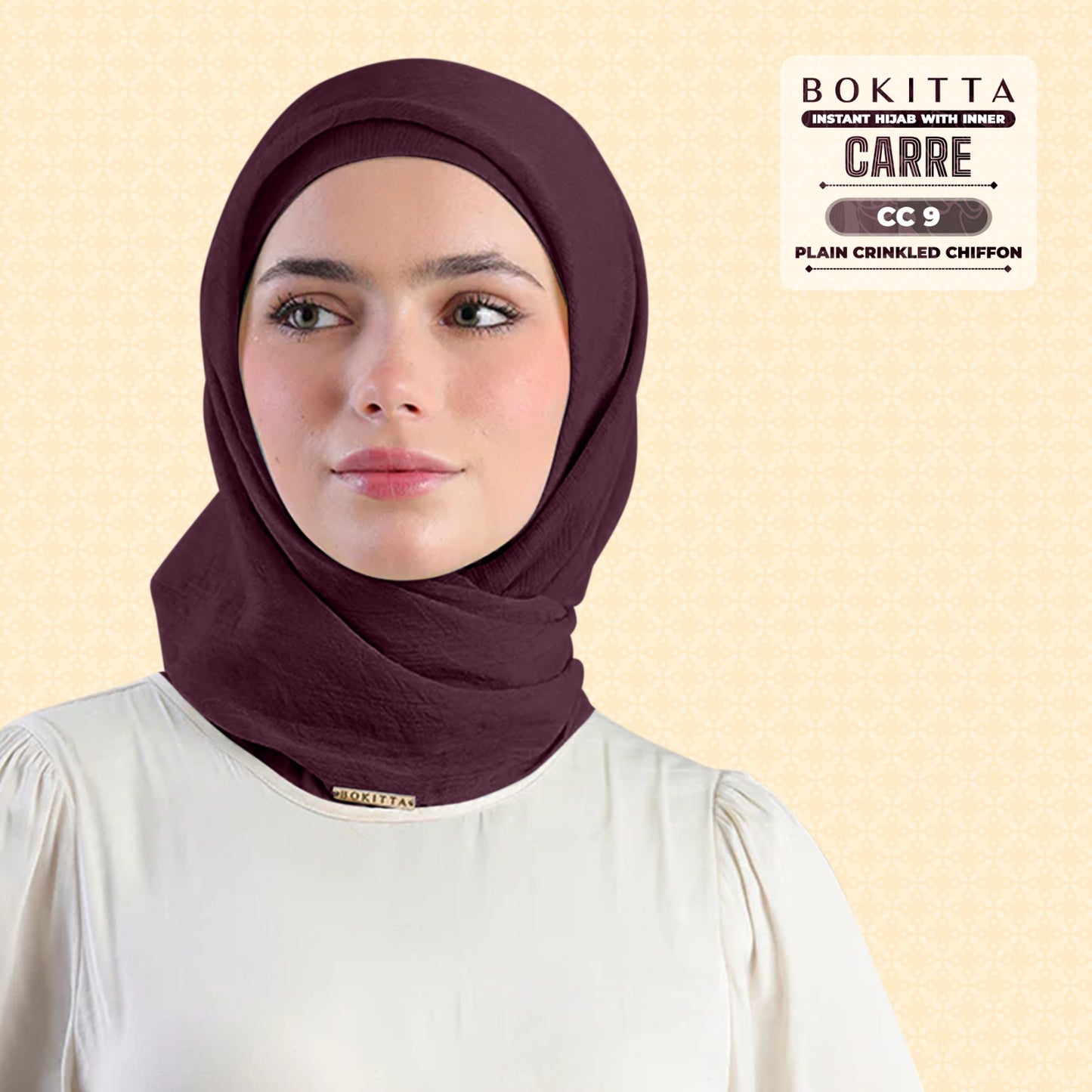 Bokitta Inspired Plain Collection In Purple - Free Box