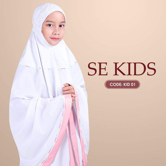 Telekung SE Siti Khadijah KIDS Collection - Free Woven Bag (KID)