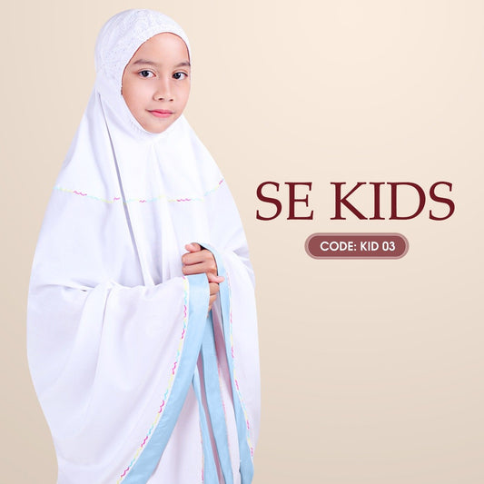 Telekung SE Siti Khadijah KIDS Collection - Free Woven Bag (KID)