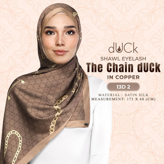 dUCk Inspired The Chain Shawl Eyelash Collection (13D)