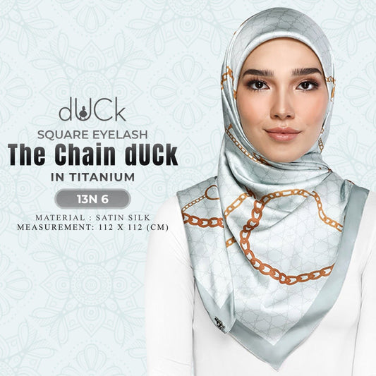 dUCk Inspired The Chain Square Eyelash Collection (13N)