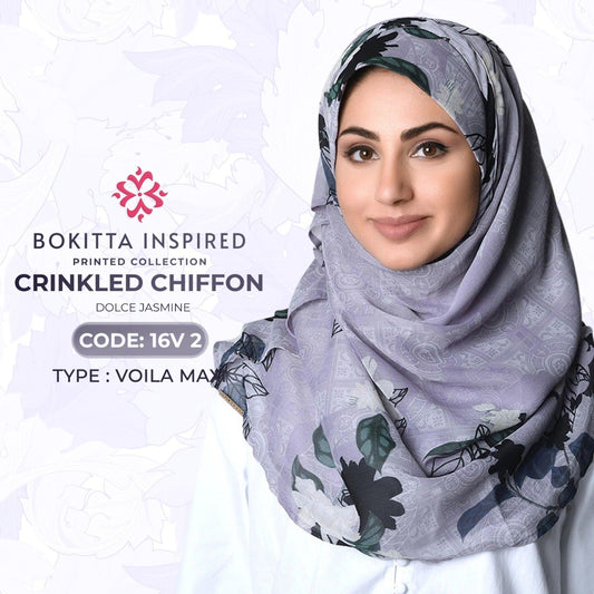 Bokitta Voila!Maxi Printed Crinkled Chiffon Collection (16V)