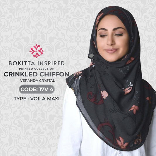 Bokitta Voila!Maxi Printed Crinkled Chiffon Collection (17V)