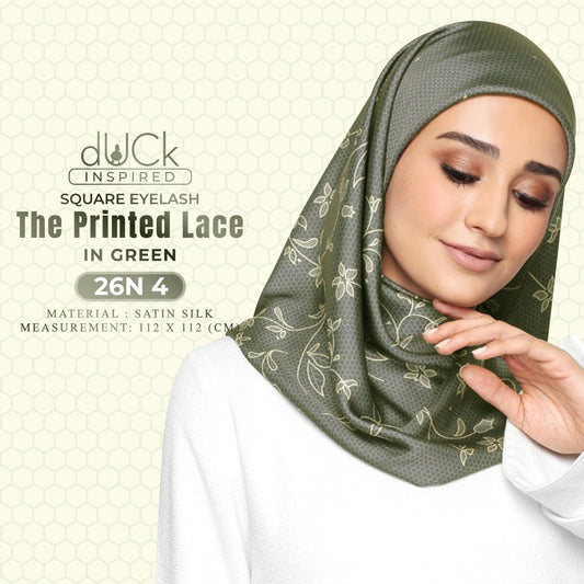dUCk The Printed Lace Square Collection (26N)