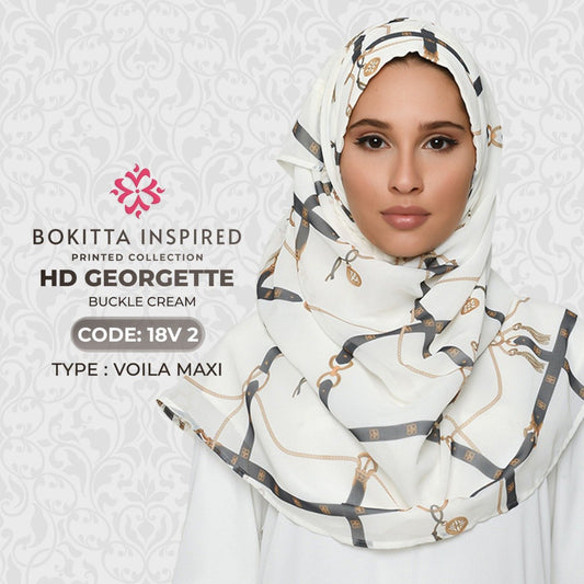 Bokitta Voila!Maxi Printed Crinkled Chiffon Collection 3.0 (18V)