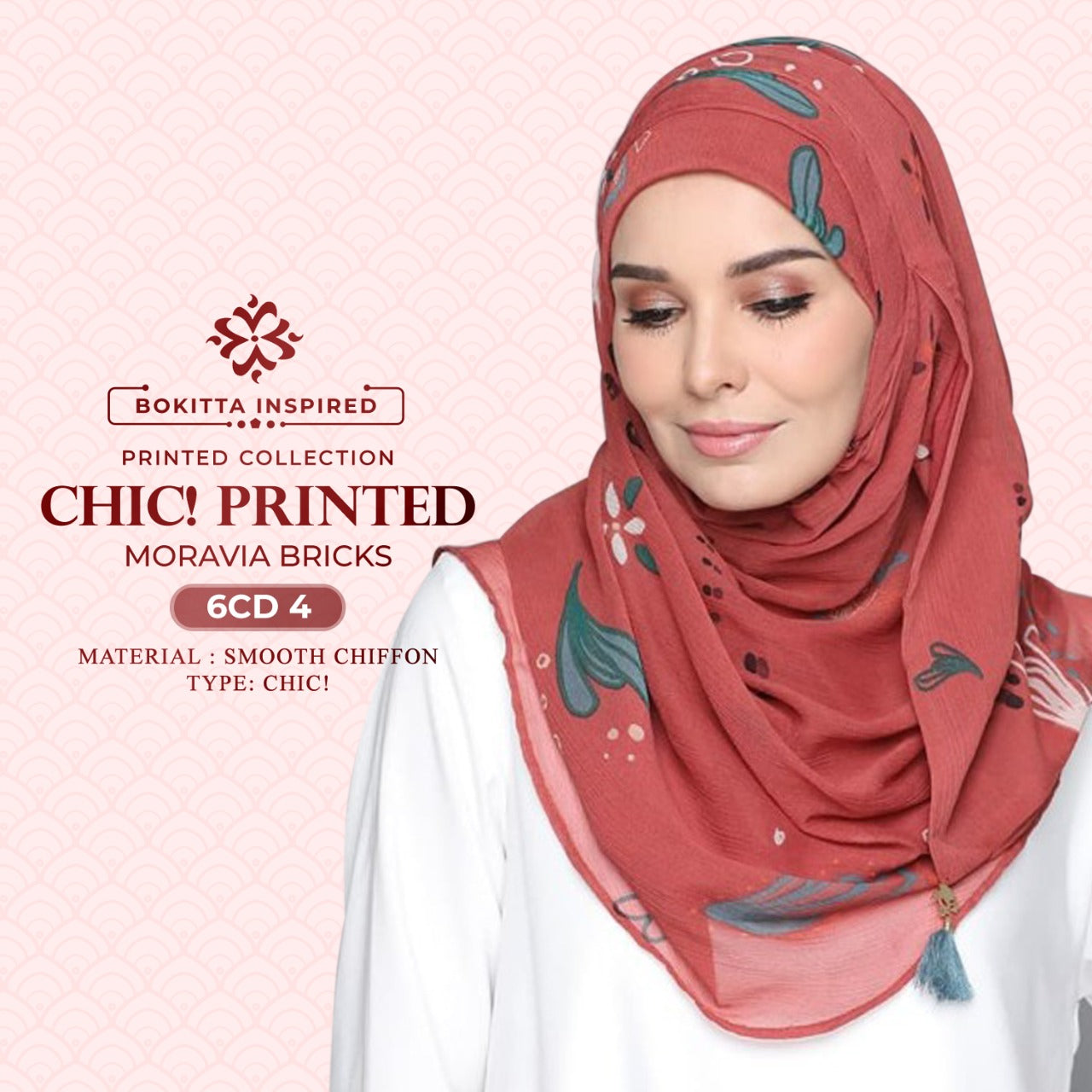 Bokitta Inspired Chic! Printed Moravia Collection (6CD)