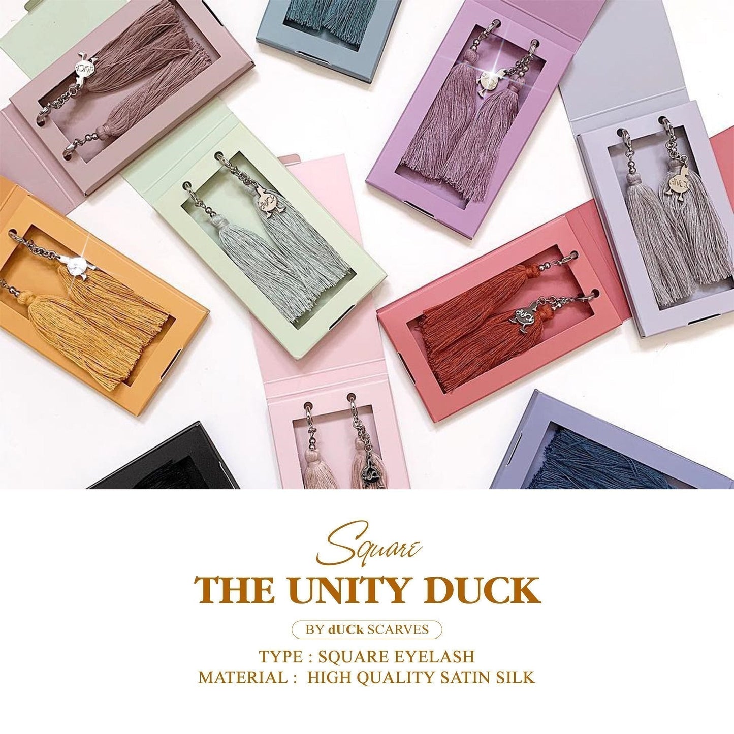 dUCk Inspired The Unity Square Eyelash Collection (10DQ)