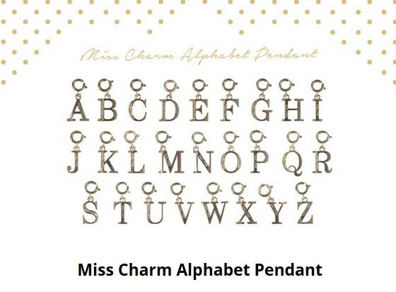 Miss Charm Alphabet Label ( Min Add On 5pcs ) RM1