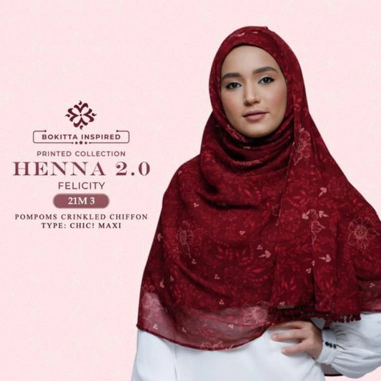 Bokitta Inpsired CHIC!Maxi Printed Henna 2.0 Collection