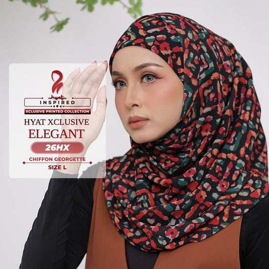 Hyat Hijab Inspired Elegant Xclusive & Instant Shawl Collection (26HX)