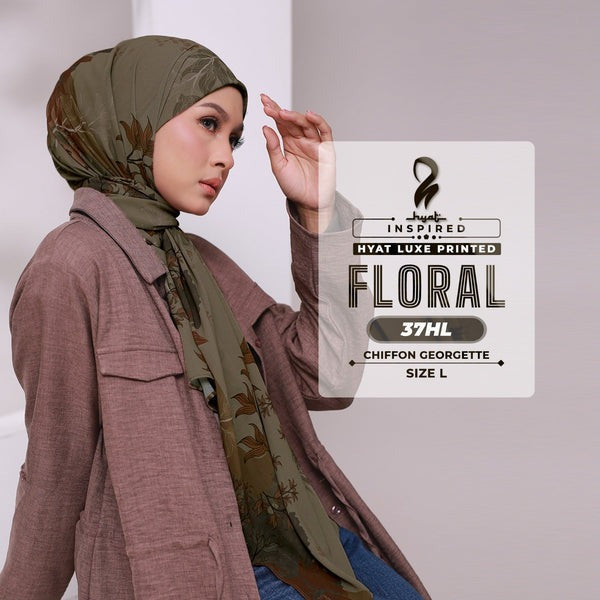 Hyat Hijab Inspired Saddle Xclusive Instant Shawl & Luxe Collection (37HX-37HM-37HL)